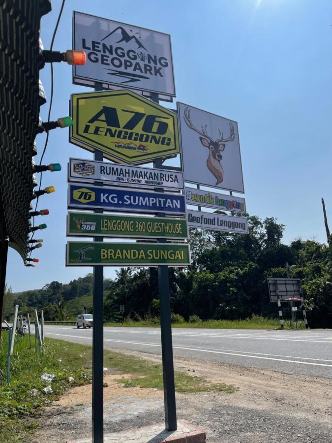 Branda Kampung Sumpitan Lenggong Tiada Sungai Kampong Ulu Jepai Exterior foto